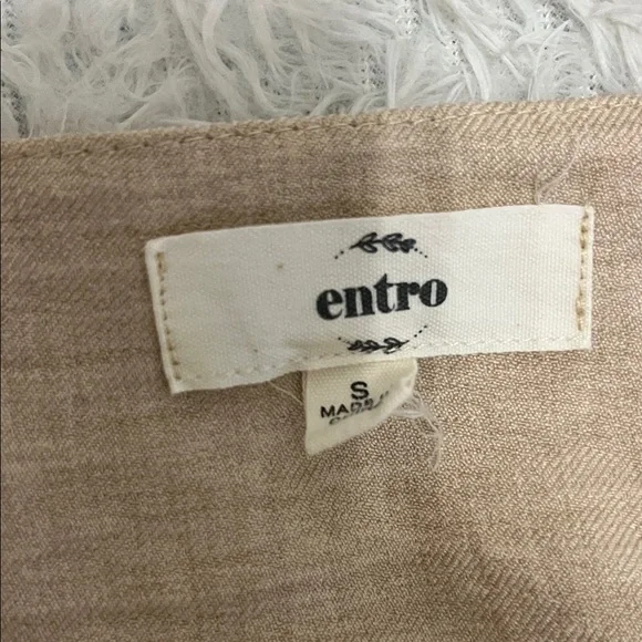 Entro Beige Ric Rak Short Set - Picture 2 of 10